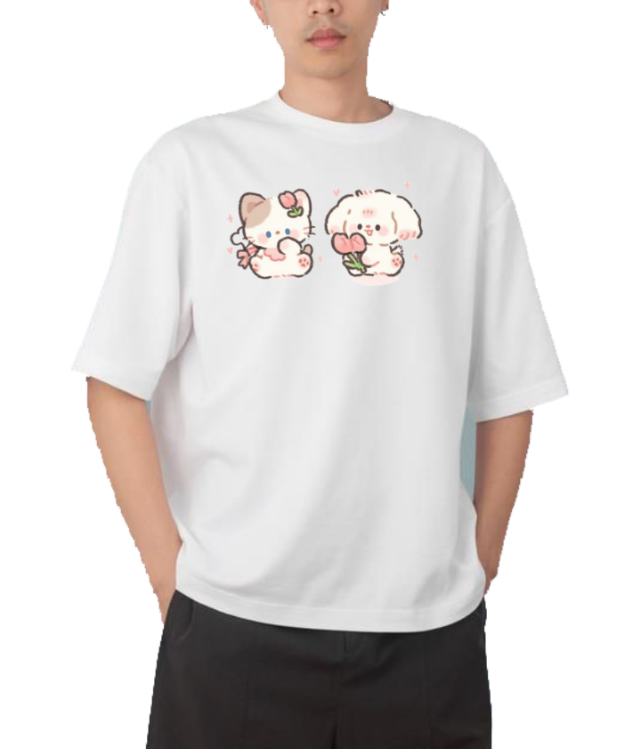 bunny One Size t- shirt White 79