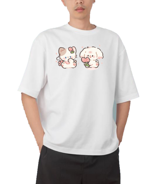 bunny One Size t- shirt White 79
