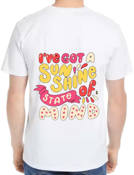 I'VE GOT A SUN STATE O MIND t- shirt One Size White back 79