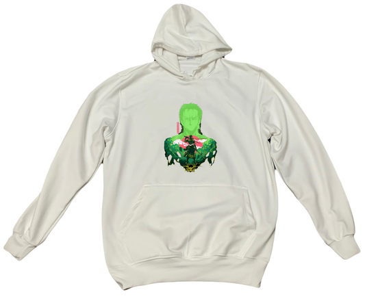 one piece One Size hoodie White 7