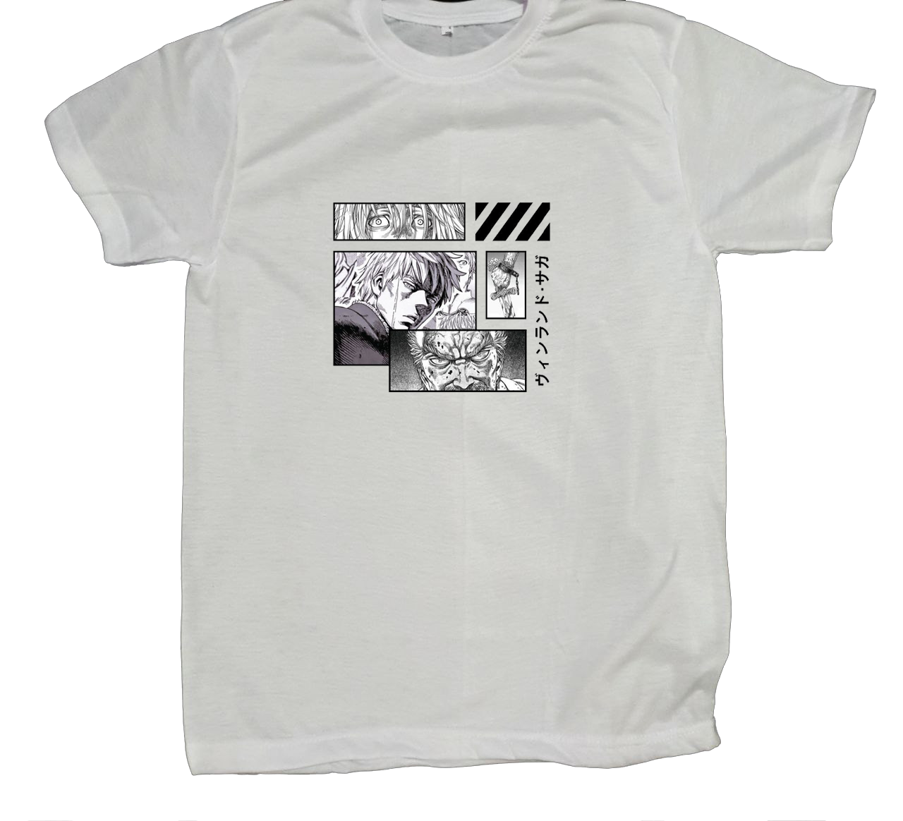 Vinland saga t- shirt fat White 7