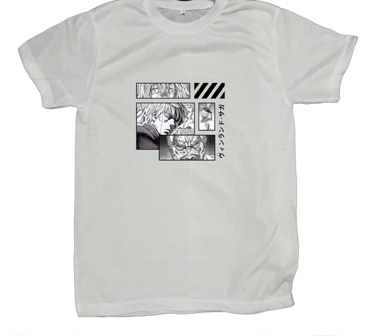 Vinland saga t- shirt fat White 7