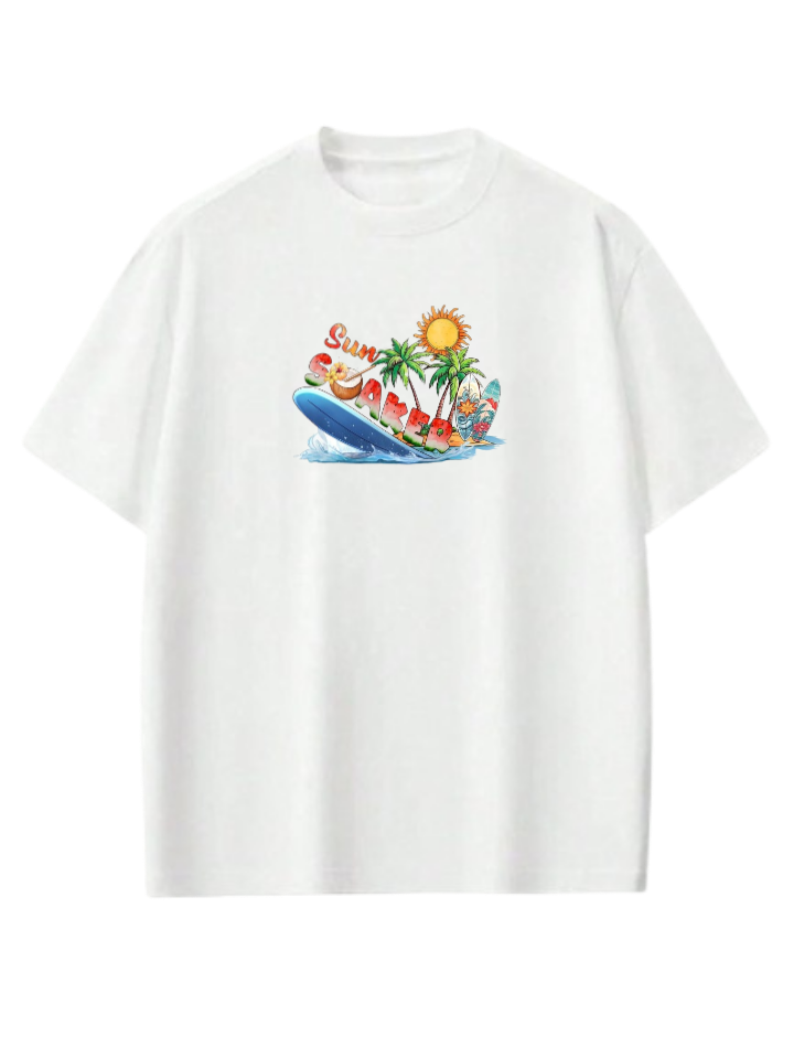 Summer Vibes t- shirt White 7