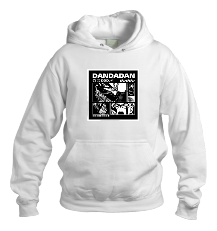 Dandadan One Size hoodie White 7