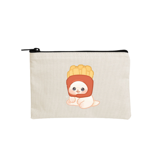 cat wallet pencil case Beige 7