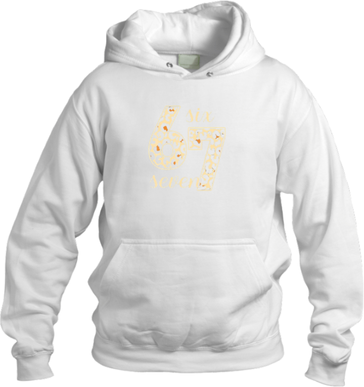 designs 67 Oversize Hoodie White 7