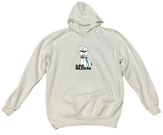 Palestine One Size hoodie White 16
