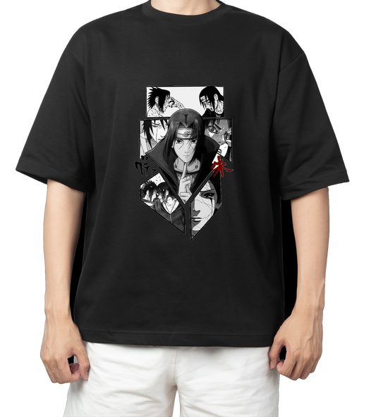 Naruto Shippuden t- shirt One Size Black 7