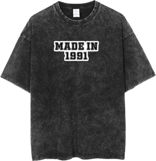 age t- shirt Washed 1991