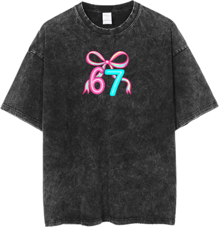 67 designs One Size t- shirt Washed 7