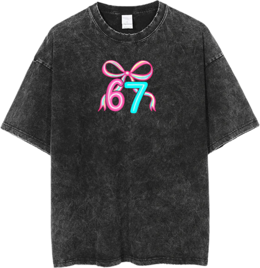67 designs One Size t- shirt Washed 7