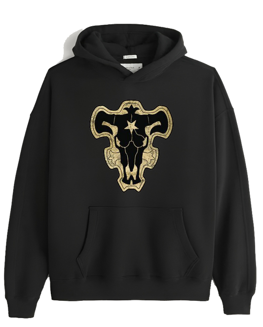 Black clover One Size hoodie Black 7