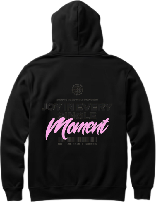 Find Your Way Over Size hoodie Black Back 88