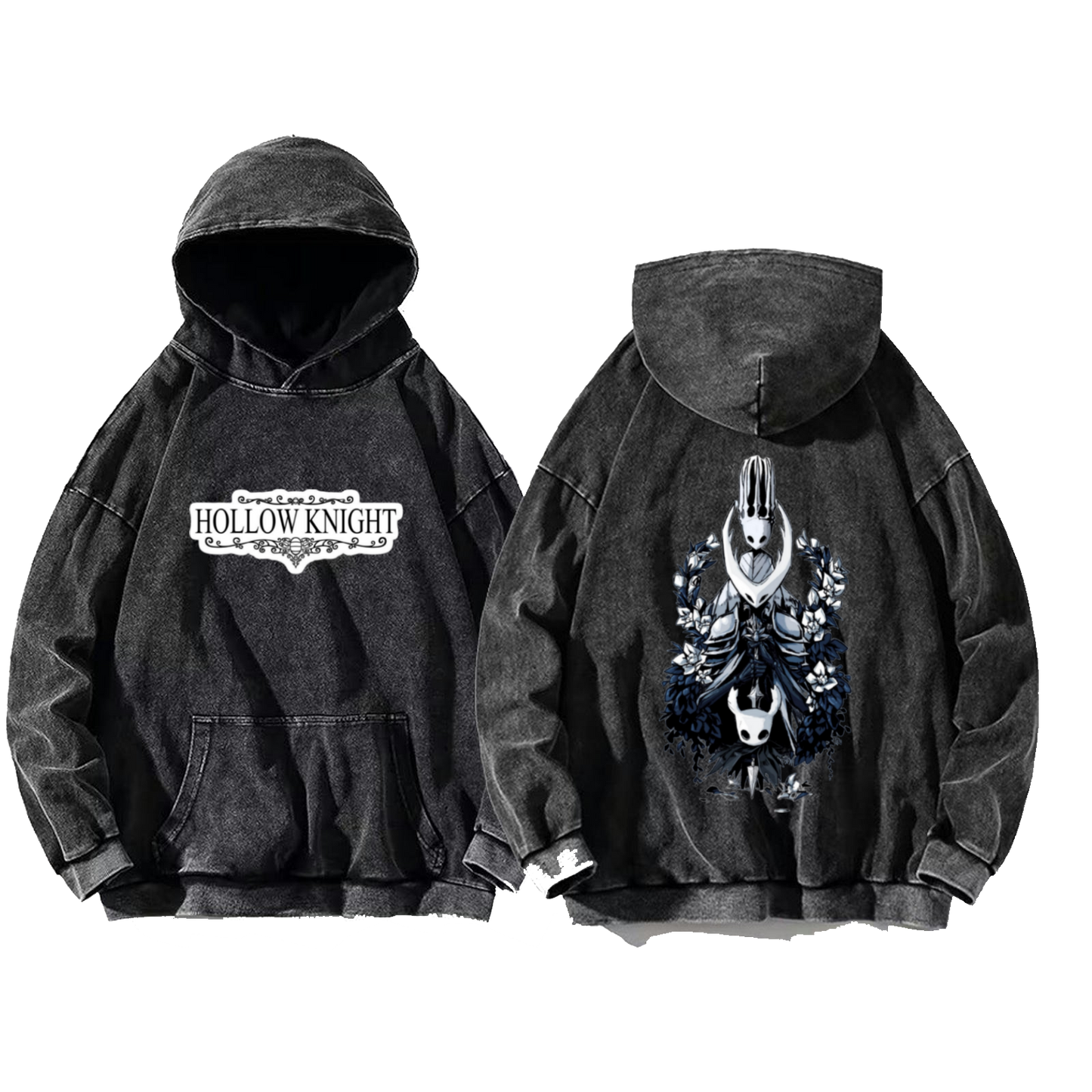 Hollow Knight One Size hoodie Washed Back 7