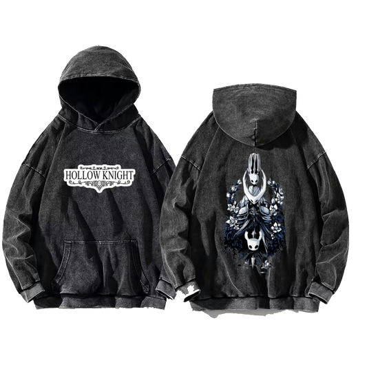 Hollow Knight One Size hoodie Washed Back 7