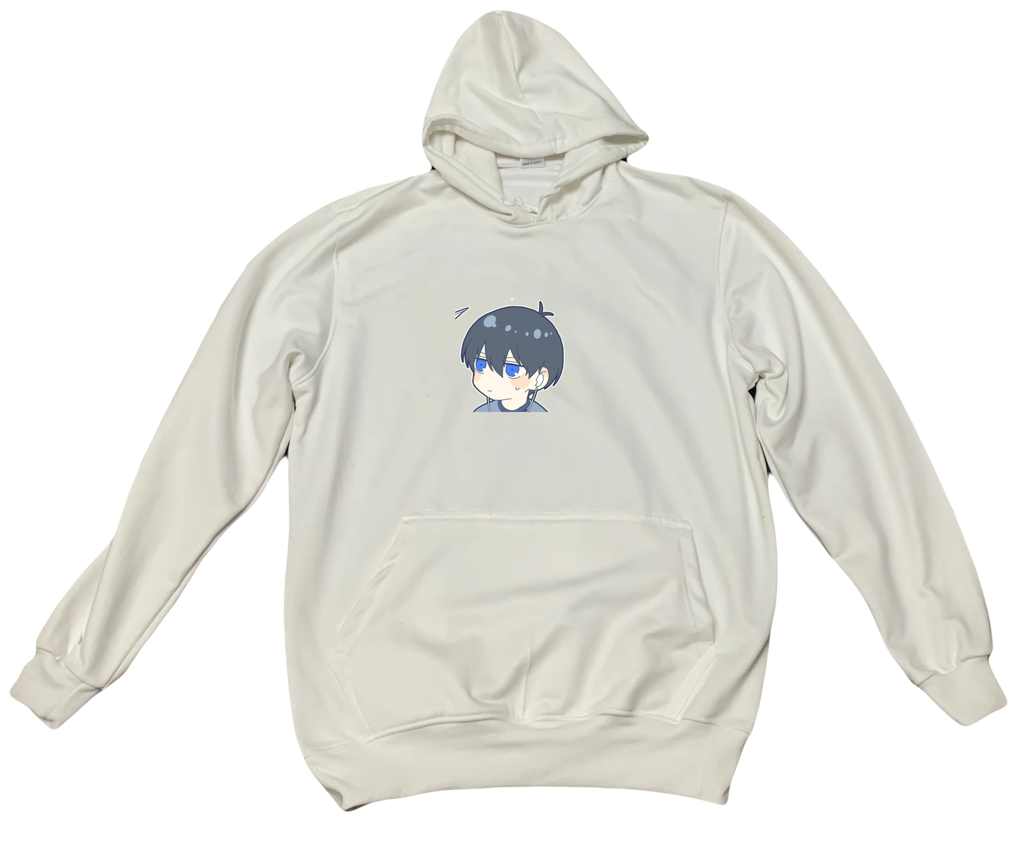 blue lock One Size hoodie White 7
