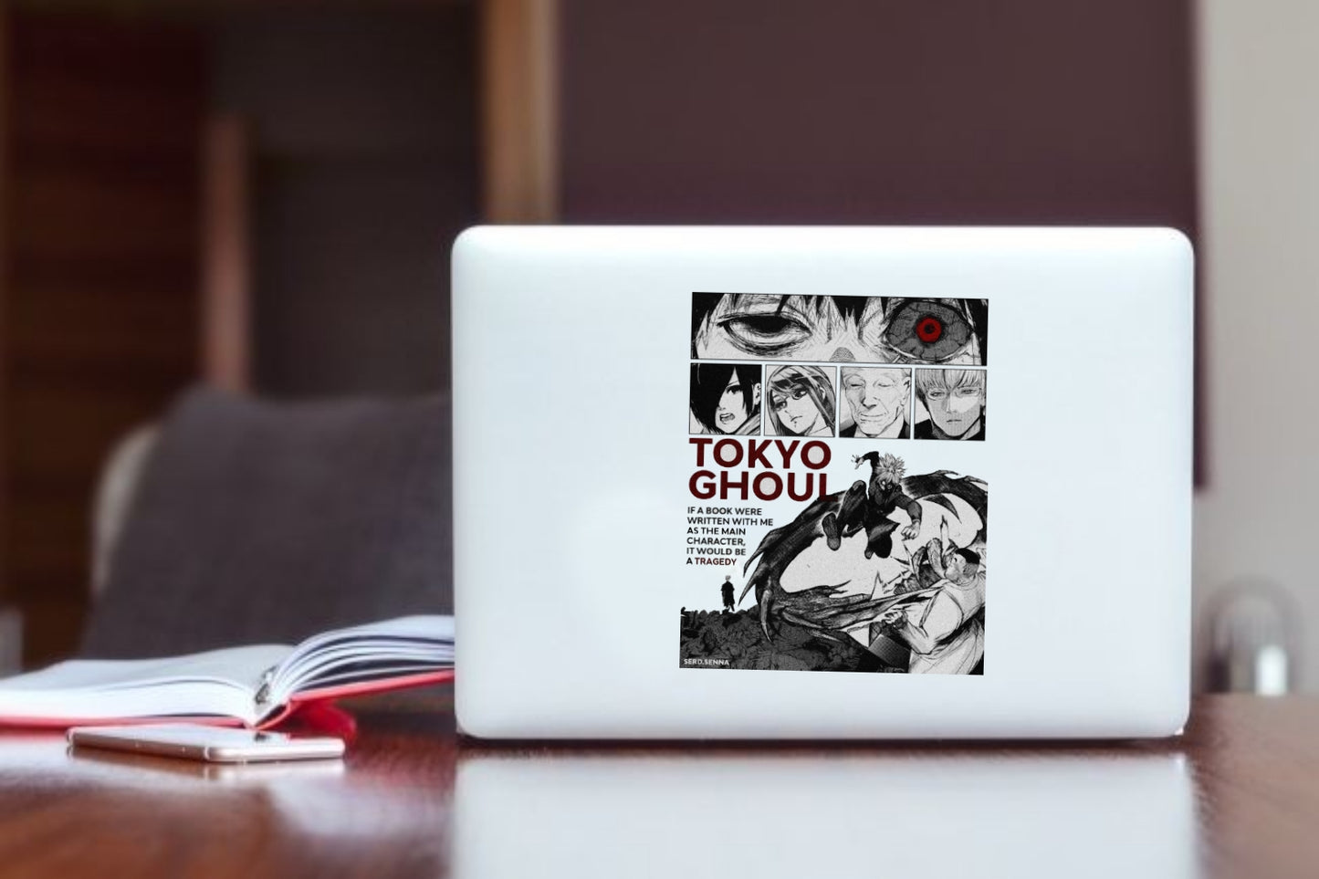Tokyo ghoul Laptop Sticker 7
