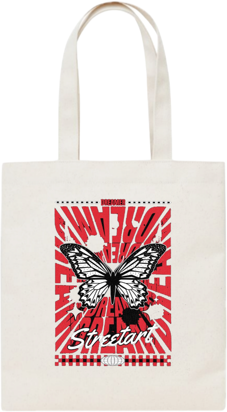 Graphic Design tote bag beige 7