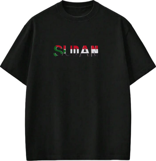 Sudan One Size t- shirt Black 7
