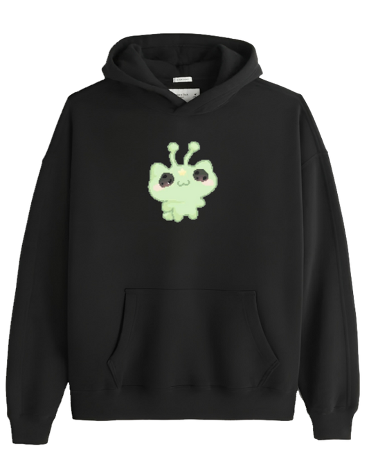 aliens Oversize Hoodie Black 7