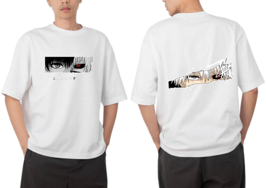 Tokyo ghoul t- shirt One Size White Back 7