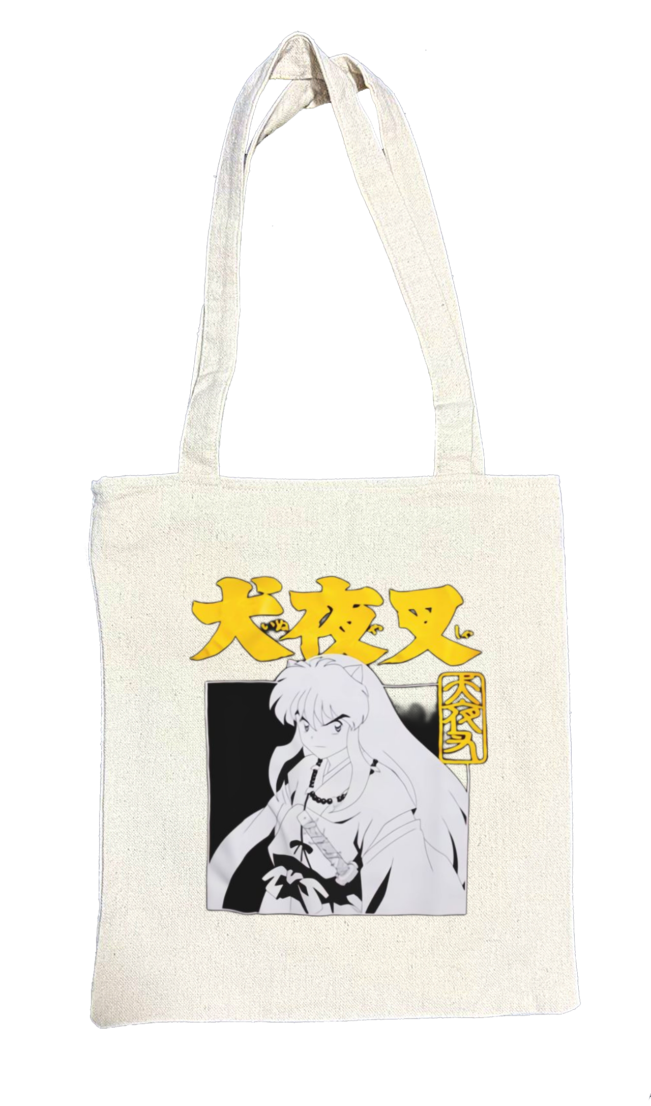 Inuyasha tote bag beige 7