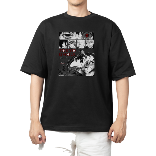 Tokyo ghoul t- shirt One Size Black 7