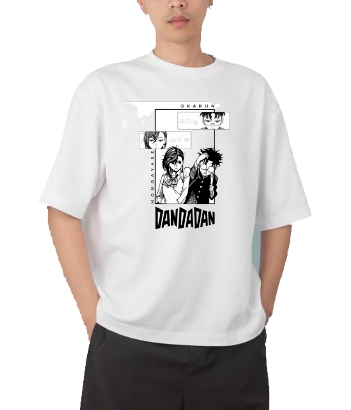 Dandadan t- shirt One Size White 7