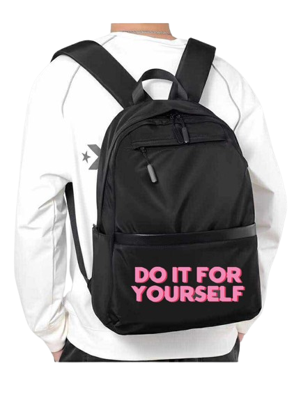 DO IT FOR YOURSELF School Back bag bag 59