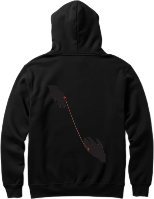 Tian Guan Ci Fu  One Size hoodie Black Back 7