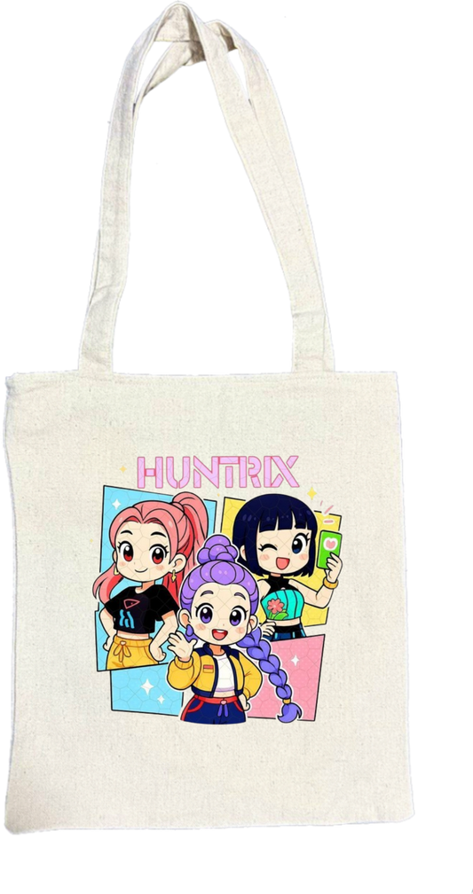 Hunterix kpop tote bag Beige 7