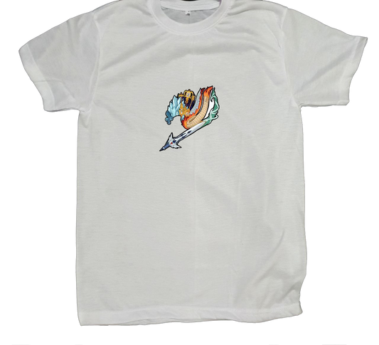 fairy tail t- shirt fat White 7