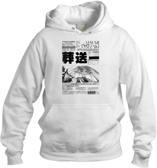 Frieren Beyond Journey's End One Size hoodie White 7