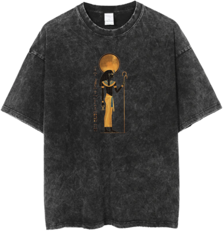 Egypt t- shirt Over Size Washed 7