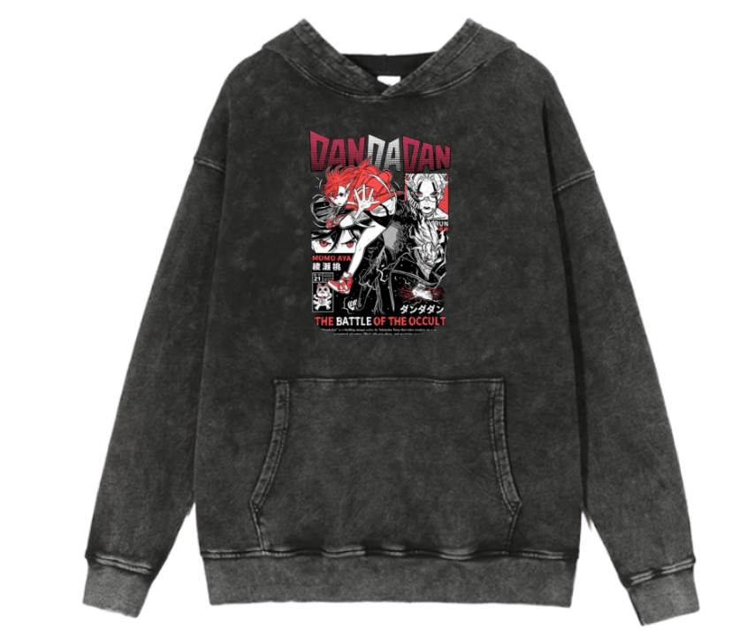 Dandadan One Size hoodie Washed 7