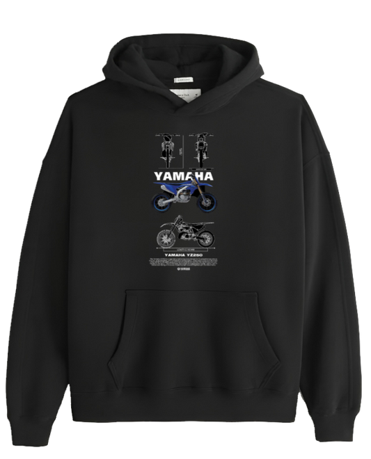 MOTOR CYCLE One Size hoodie Black 7