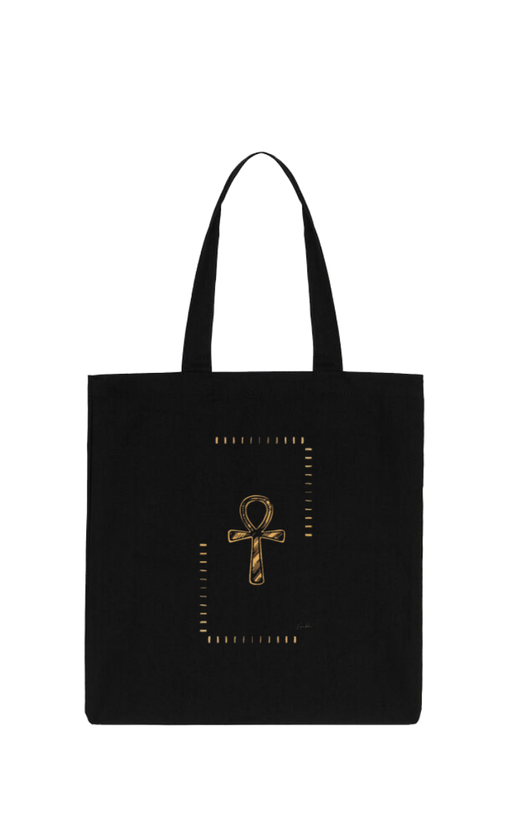 Egypt tote bag Black 7