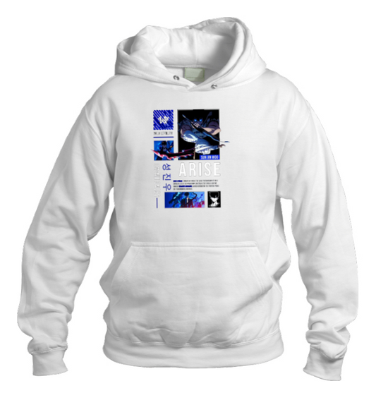 Solo Leveling One Size hoodie White 7