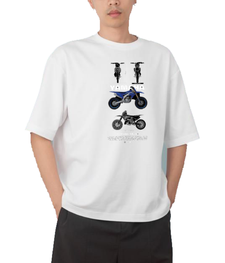 MOTOR CYCLE t- shirt One Size White 7