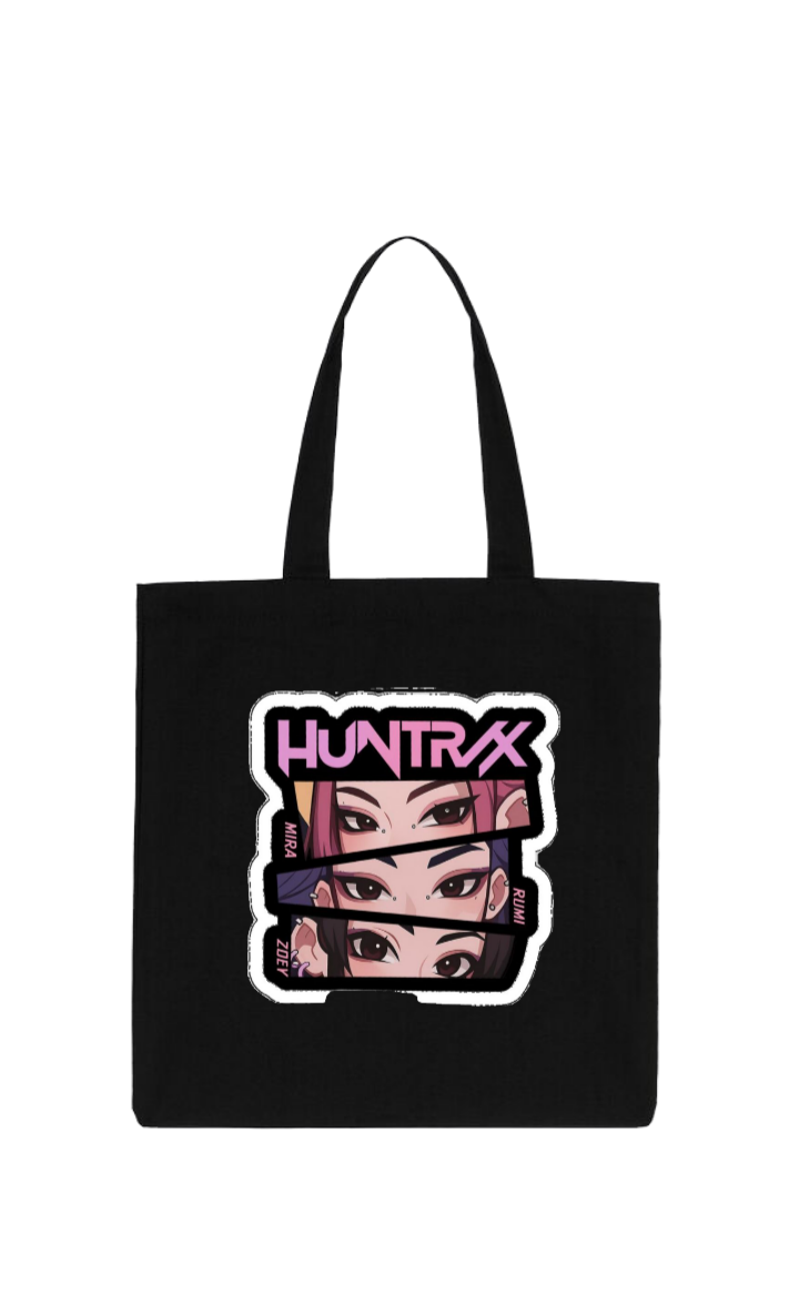 Hunterix kpop tote bag Black 6