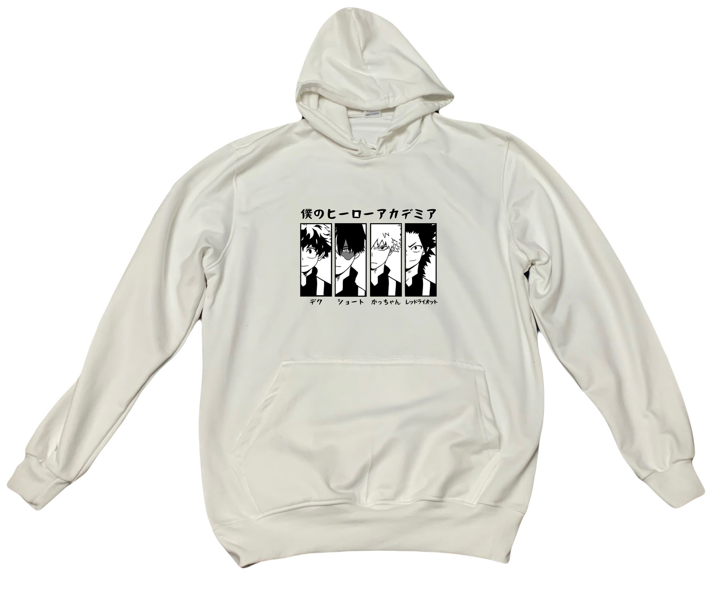 bnha  boku no hero academy One Size hoodie White 7