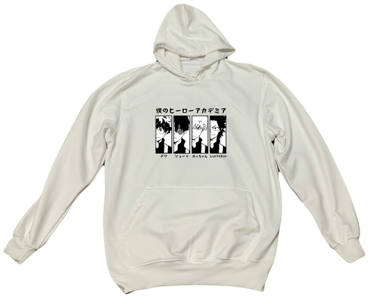 bnha  boku no hero academy One Size hoodie White 7