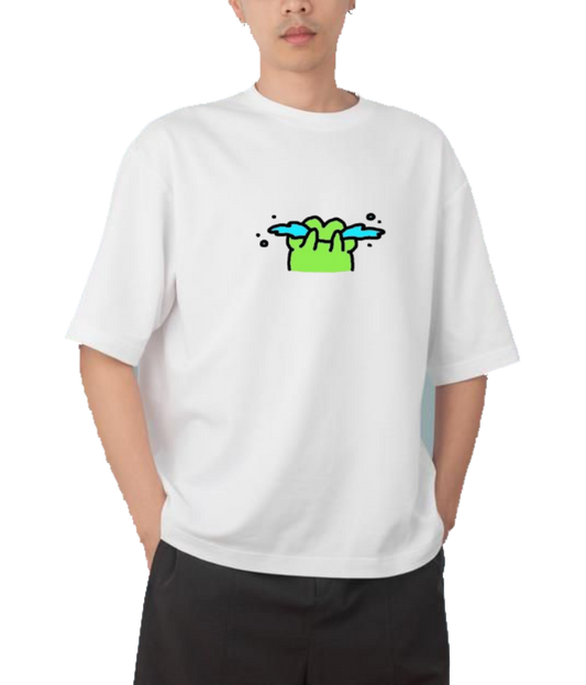 Frog One Size t- shirt White 7