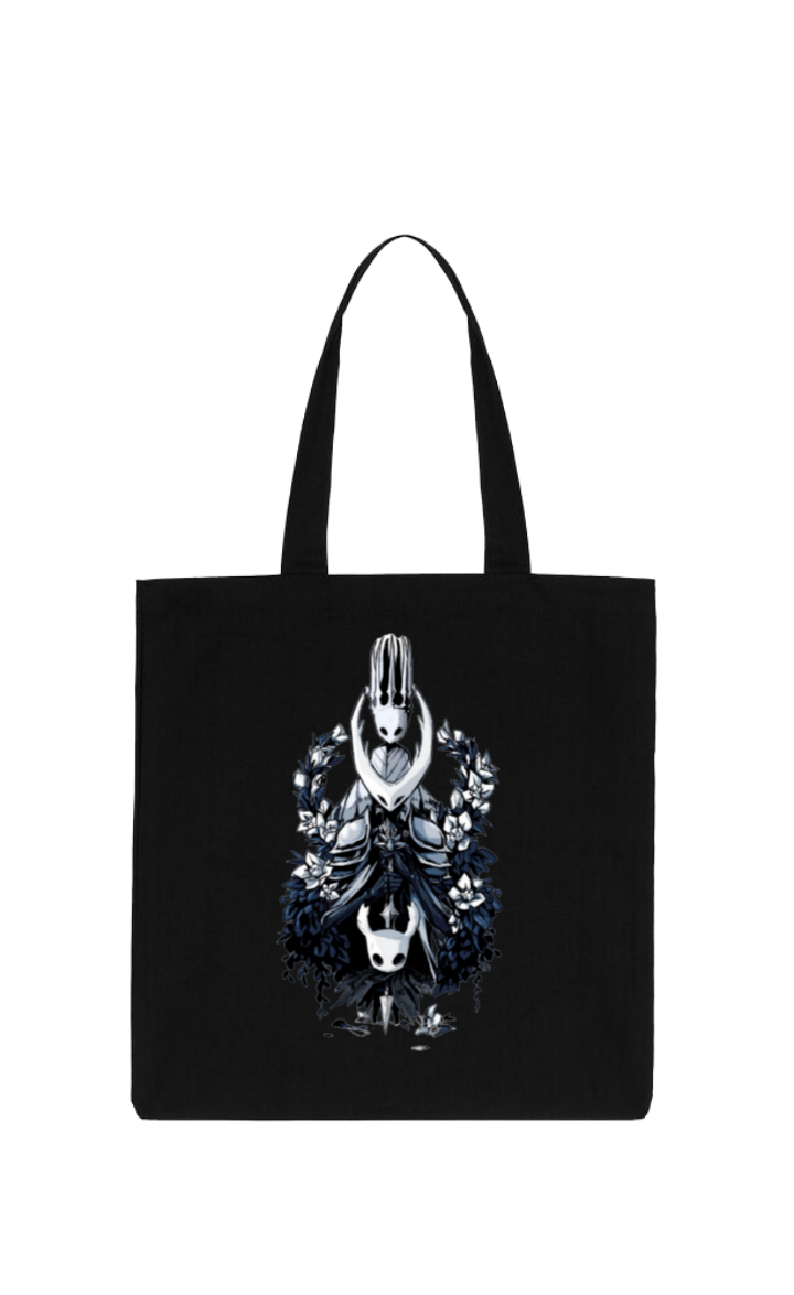 Hollow Knight tote bag Black 7