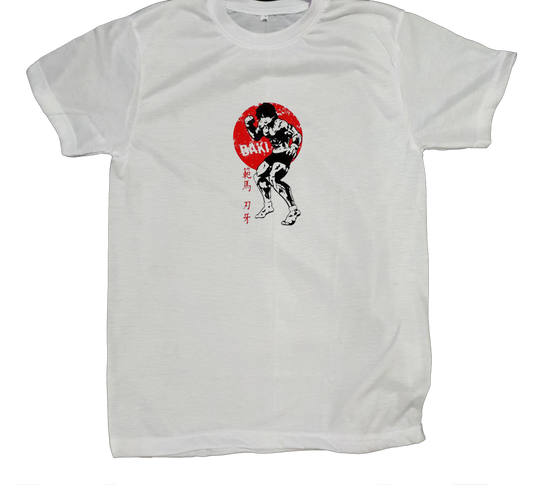 anami baki  Back text fat t- shirt White 7