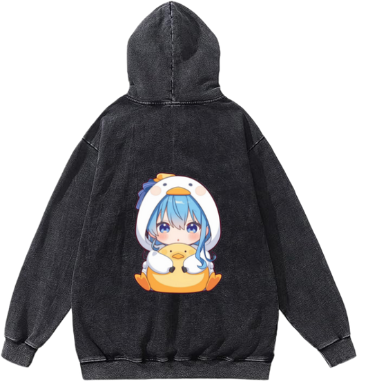 ISaikoy One Size hoodie Washed Back 7