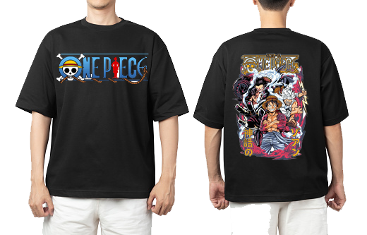 one piece t- shirt One Size Black Back 7