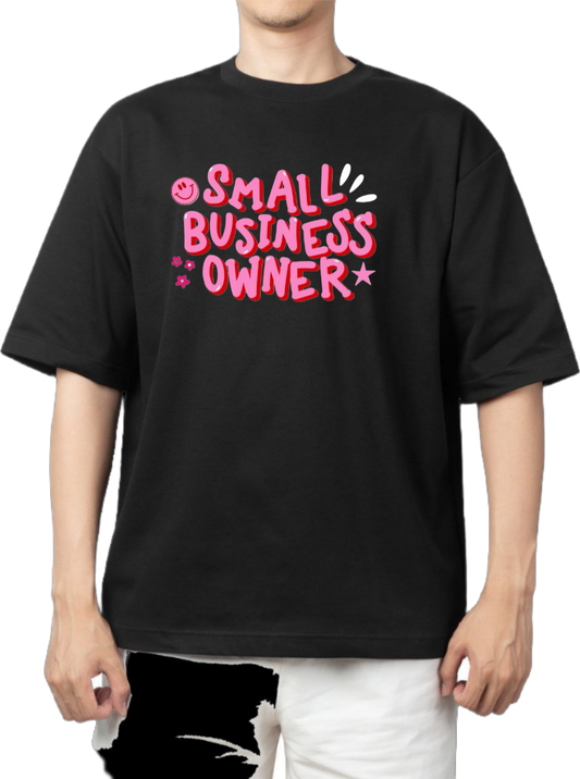 names t- shirt One Size Black SMALL BUSINESS OWNER* 7