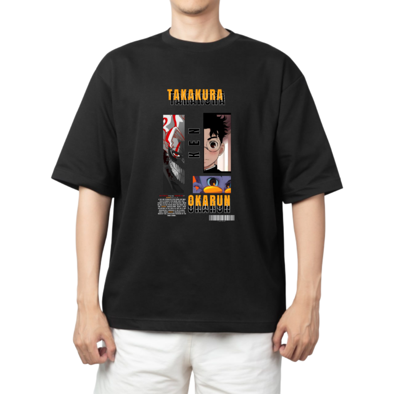 Dandadan t- shirt One Size Black 7