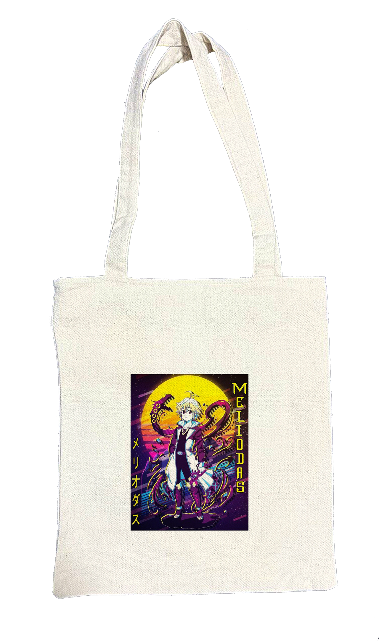 Anime Nanatsu no taizai seven deadly sins  tote bag White 7